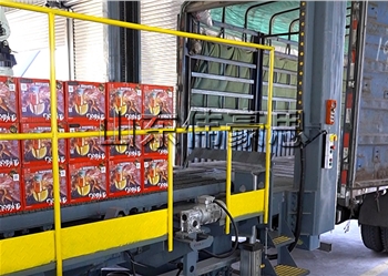 紙箱推進式自動裝車機，全自動裝車機工作過程