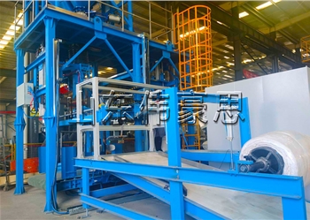 除塵灰智能噸袋包裝機，全自動噸包秤車間現(xiàn)場